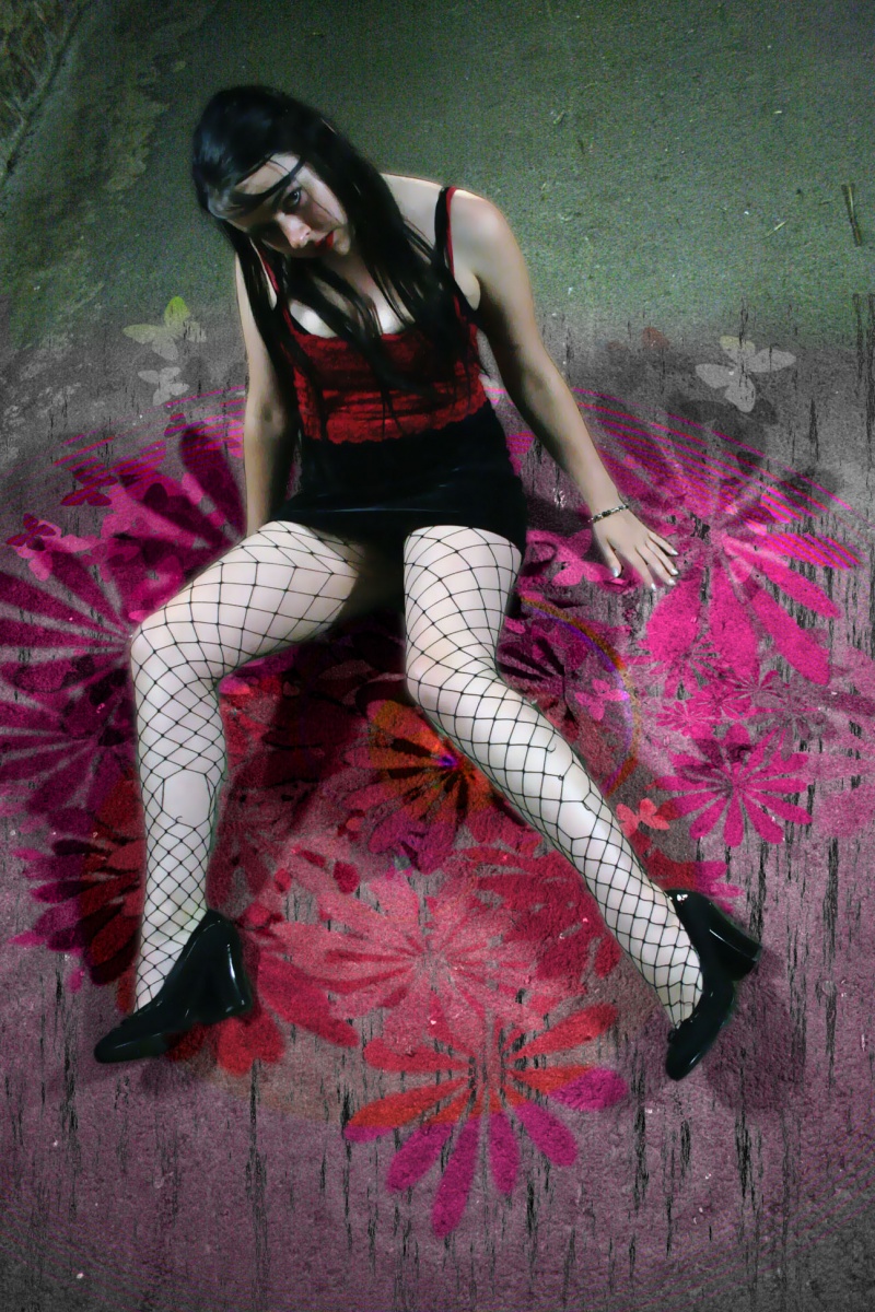 Female model photo shoot of Darling Nightmare by Gemmie, retouched by Bryant Design