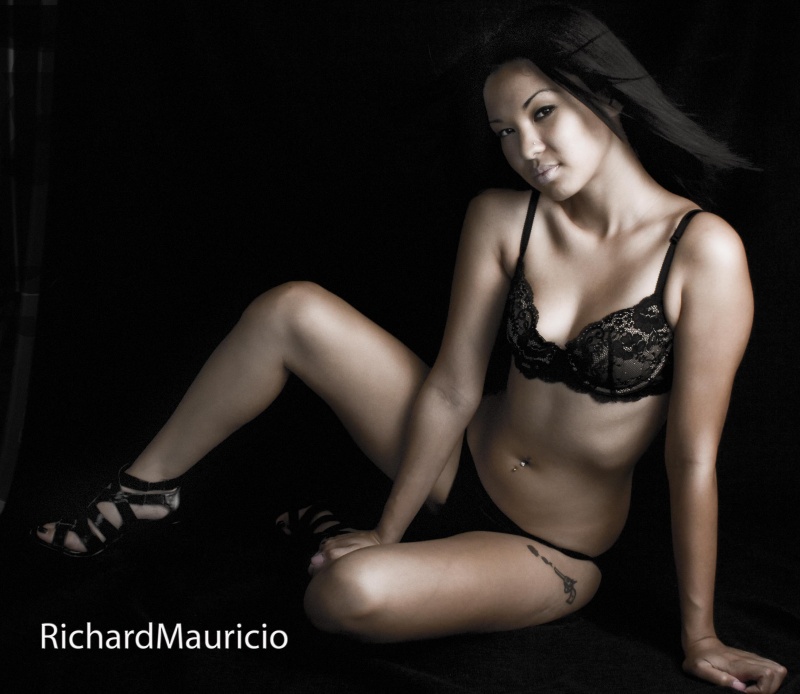 Male and Female model photo shoot of Richard Mauricio and Meesa in San Diego
