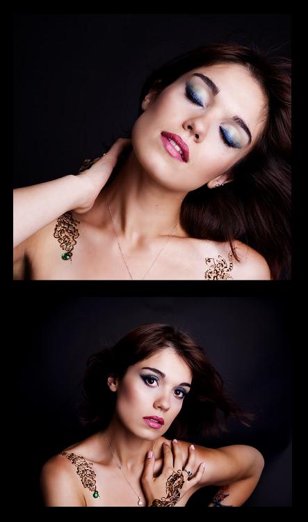 Female model photo shoot of Arezu Monika by Marc A and Phoebe A in Santa Clara, makeup by kristine cruz