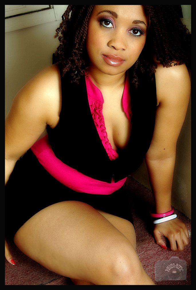 Female model photo shoot of PerfectlyImperfect by Rich, makeup by Faces of LaBeija