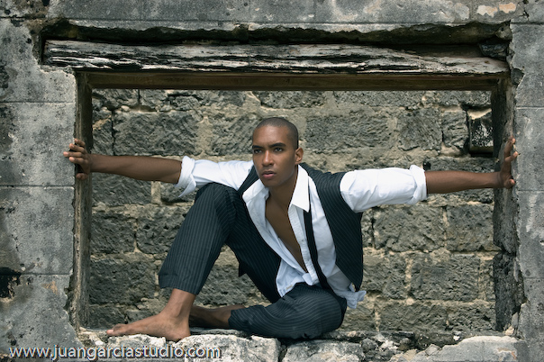 Male model photo shoot of J E Garcia and Mario Octuvon Bazile in Barbados, WI