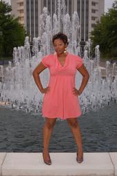 Female model photo shoot of I AM HIS in Alabama Downtown