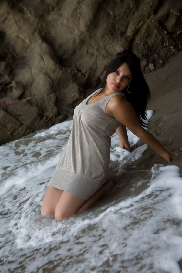 Male and Female model photo shoot of OCM Photography and Jenifer Martinez in Malibu