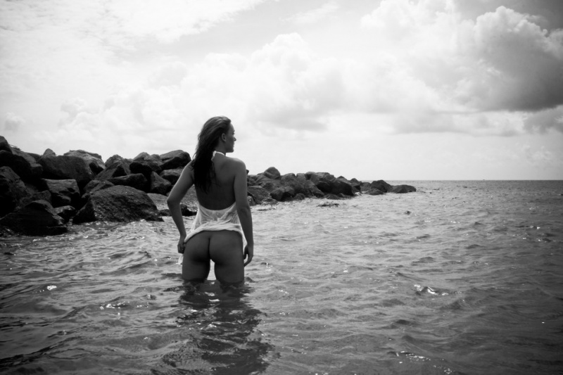 Female model photo shoot of Kimmy Jo by Renaud Lucas in Key Biscayne, Fl