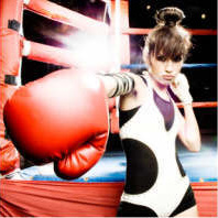 Female model photo shoot of Gabriela Rosales by fotorat in central boxing/Phoenix