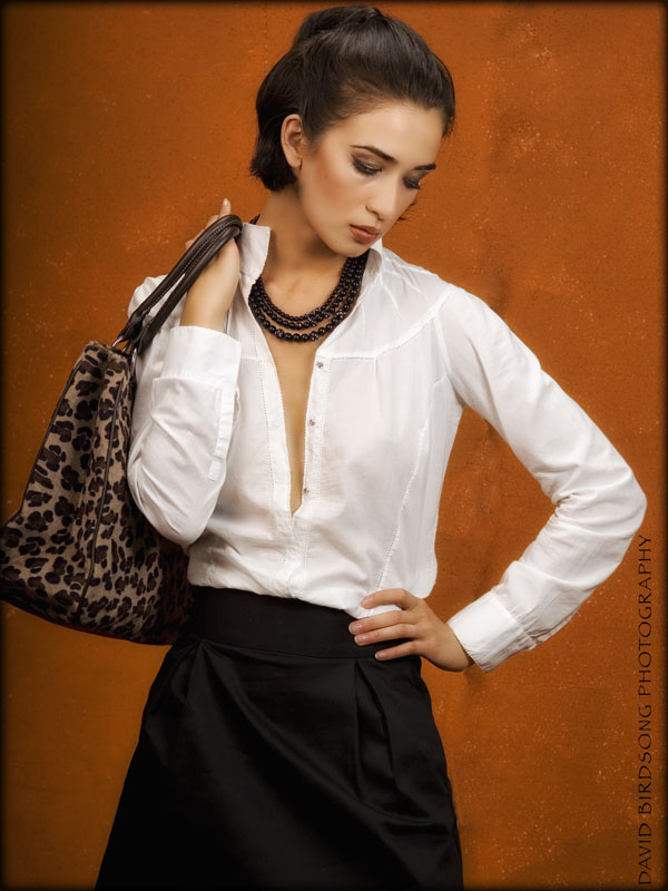 Female model photo shoot of Maris R by David Birdsong , makeup by Deanna Sanchez