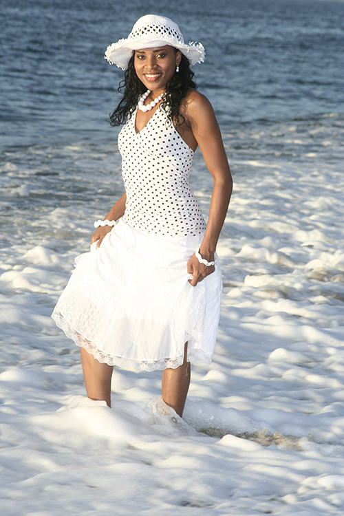 Female model photo shoot of Caribbean Ebony Model by Ye Olde Photographer