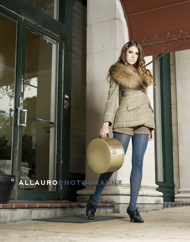 Female model photo shoot of Alexandra M Kirk by Alejandro Llauro, wardrobe styled by Erica Coronado Creative, makeup by Lyndsey Ariel