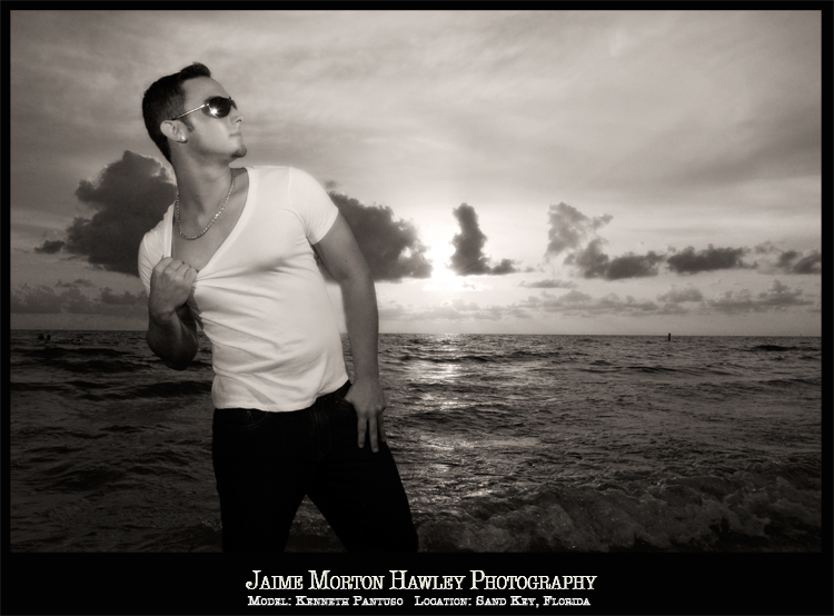 Male model photo shoot of Kenneth Pantuso by Jaime Morton Hawley in Sand Key, Florida