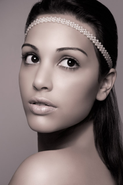 Female model photo shoot of Natasha corne, makeup by JUSTjack