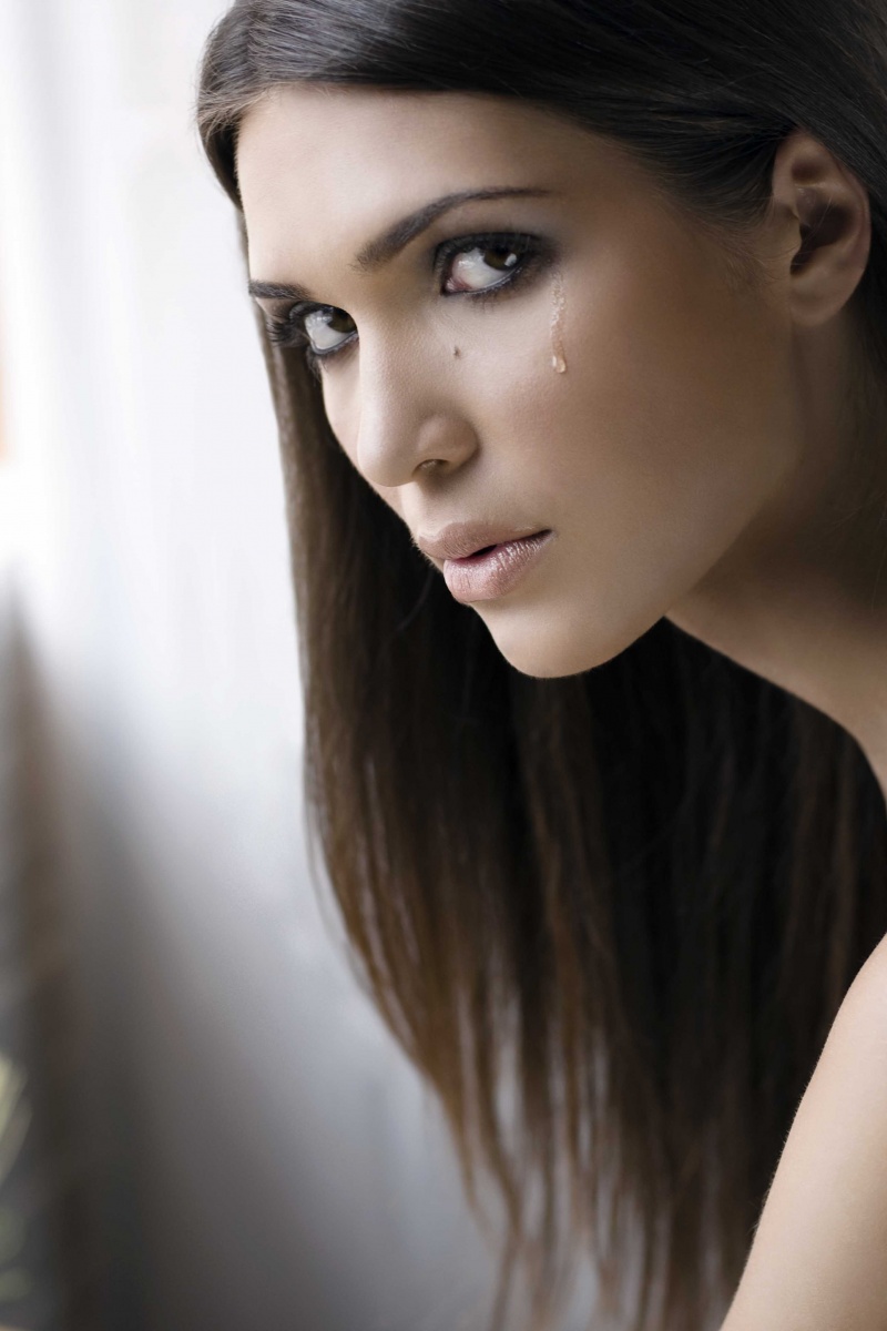 Female model photo shoot of Ketta Vaughn Cosmetics