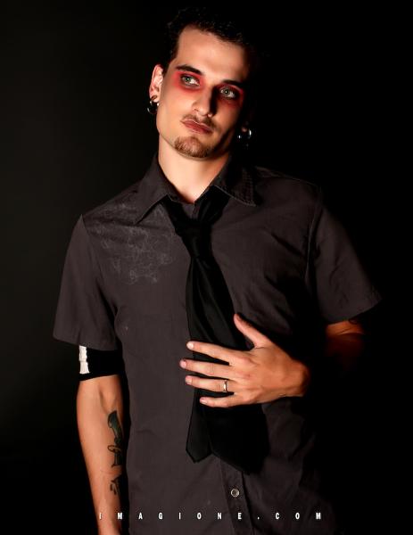 Male model photo shoot of  Oblivion  by Imagione Photography in Bayonne, New Jersey, makeup by Krysi King