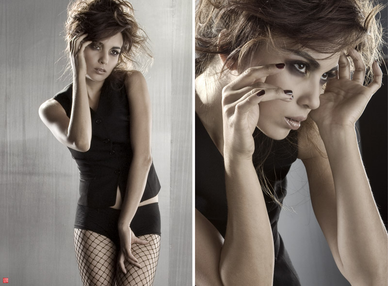Female model photo shoot of ike hartono