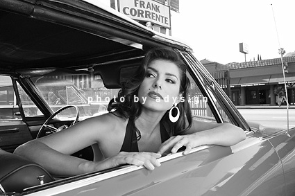 Female model photo shoot of Elisabeth Salsa samba by adysign in Los Angeles, makeup by debra Lynn