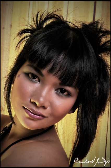 Female model photo shoot of Lheah in mata studio