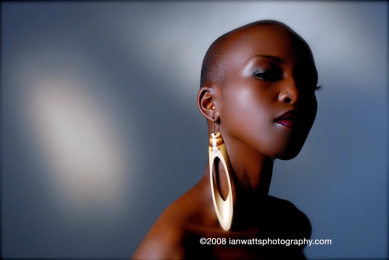 Female model photo shoot of Lanyero by Mr Ian Watts, wardrobe styled by Lauraine Bailey Styling, makeup by Alicia Samuels