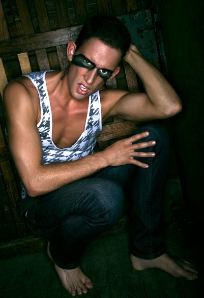 Male model photo shoot of Andrew Johnston Barr in Freight Elevator