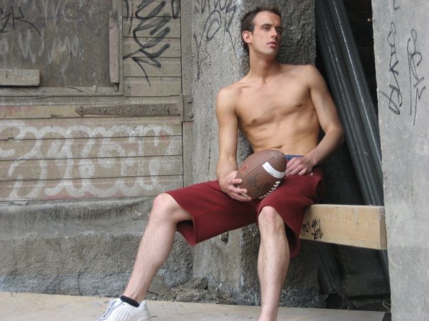 Male model photo shoot of Andrew Johnston Barr in Brickworks