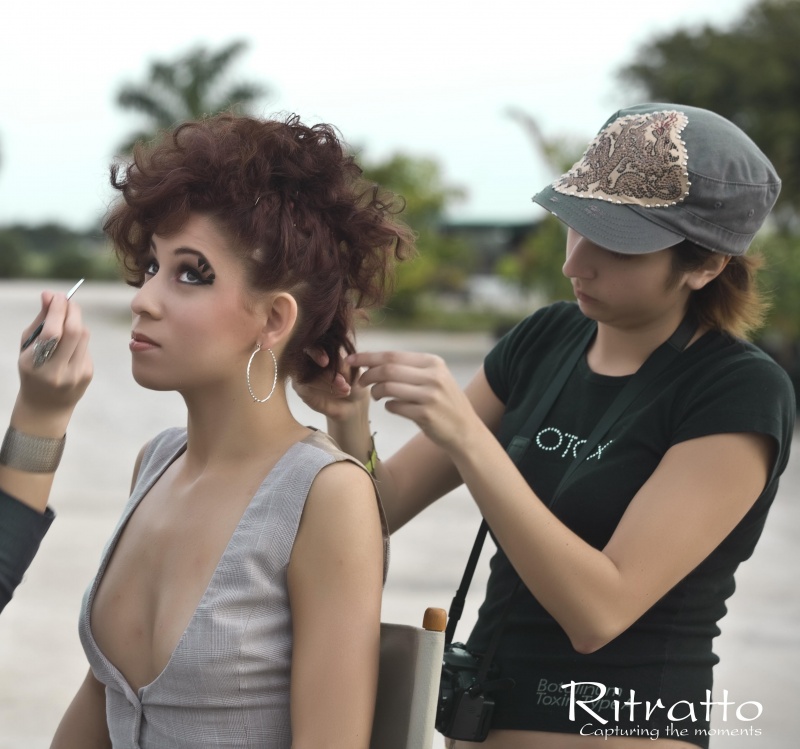 Female model photo shoot of Amanda Parisi and Ania Noelle by Ruel Tafalla  in Boynton Beach, makeup by kristin brown inc