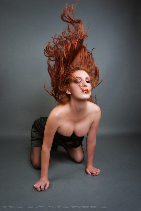 Female model photo shoot of lexihex in Im studio