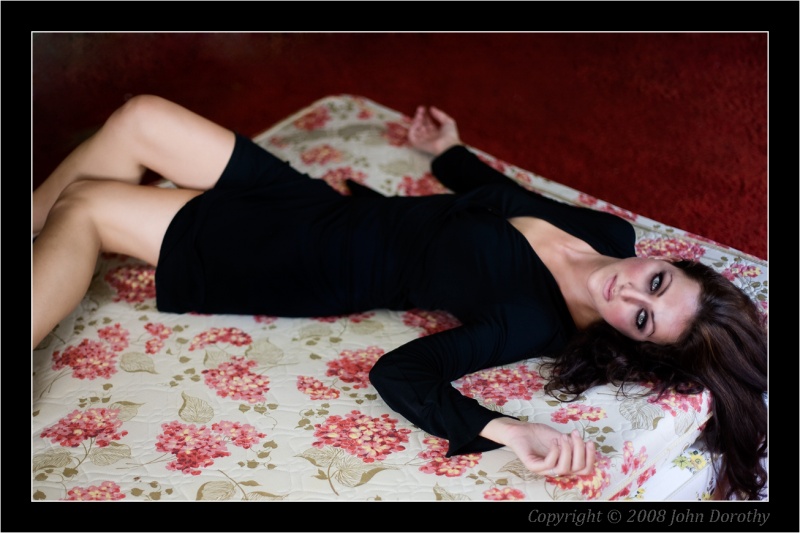 Female model photo shoot of Malinda Abramowitz by John Dorothy