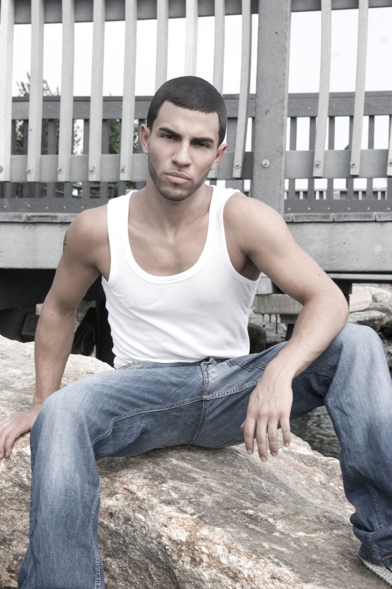 Male model photo shoot of Robert Xavier by Nickel Studios of NYC
