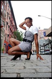 Female model photo shoot of TishaeLauren in Soho, New york