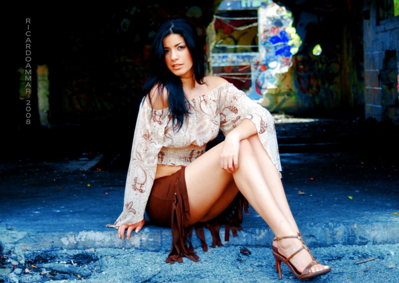 Female model photo shoot of Ileana Anil by RickyAmarPhotography
