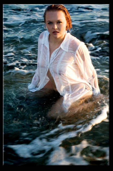 Female model photo shoot of Eva Diablo by A Moment in Time_ in La Jolla Shores California