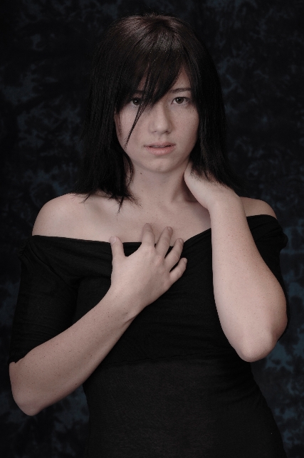 Female model photo shoot of Ameko in Studio - CA