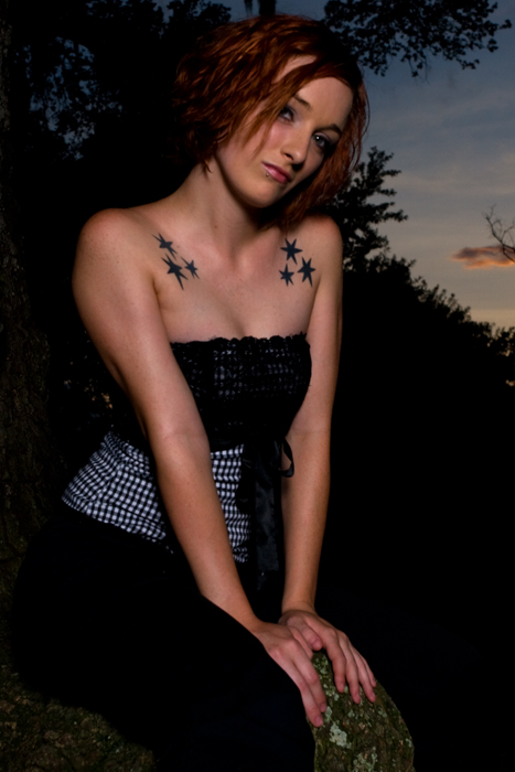 Female model photo shoot of Wit Suicide by Earth Light