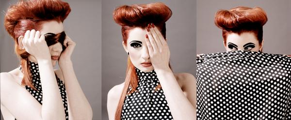 Male and Female model photo shoot of Robert Masciave and Ulorin Vex by David Alexandre, makeup by Bea Sweet