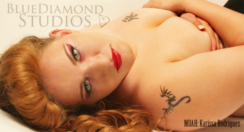 Female model photo shoot of BluDiamond Studios