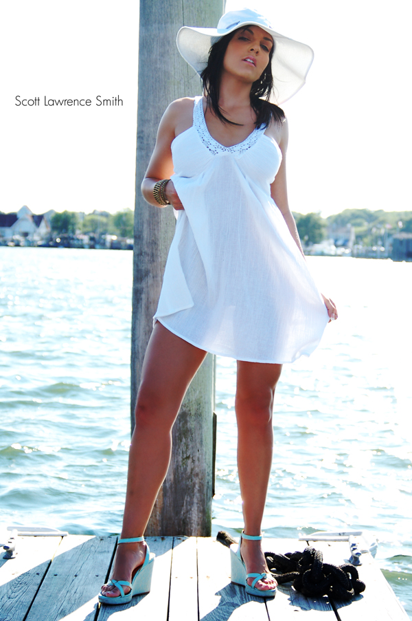 Female model photo shoot of Bethany Paquin in Hyannis Marina, MA