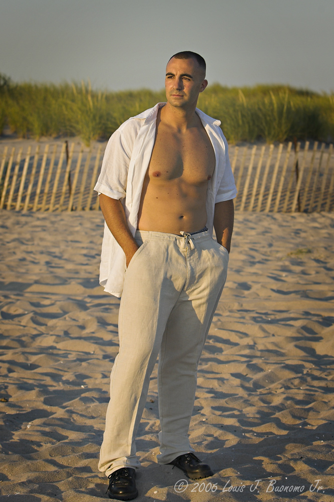 Male model photo shoot of Westhighland Imaging in Robert Moses Park 