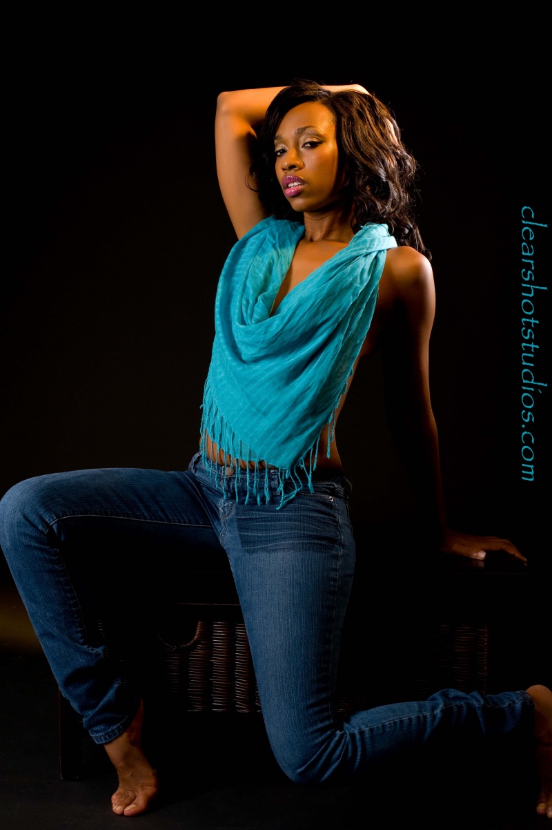 Female model photo shoot of FarylTheModel by Clear Shot Studios in Bowie MD studio