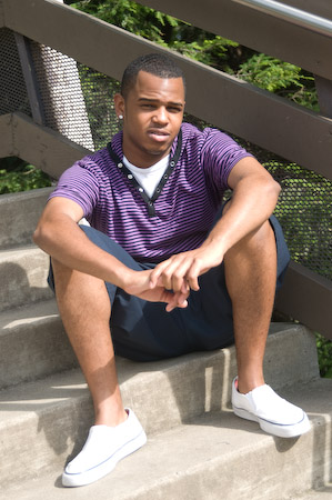 Male model photo shoot of Dionte Smith