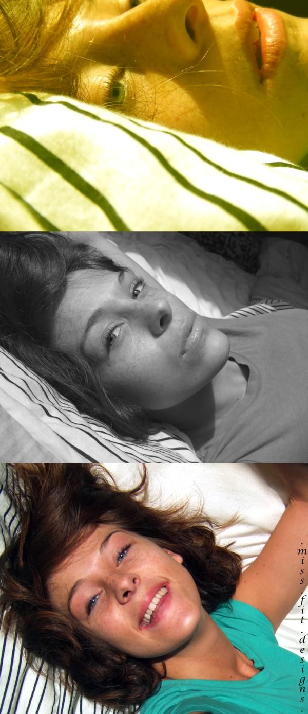 Female model photo shoot of Kristen Rautenbach in My bed