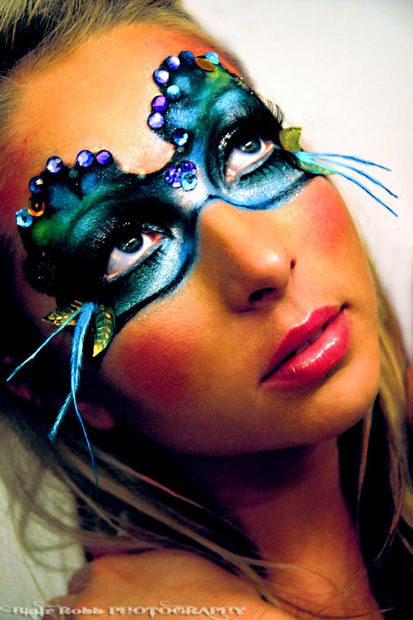 Female model photo shoot of Emily T, makeup by valerie vonprisk