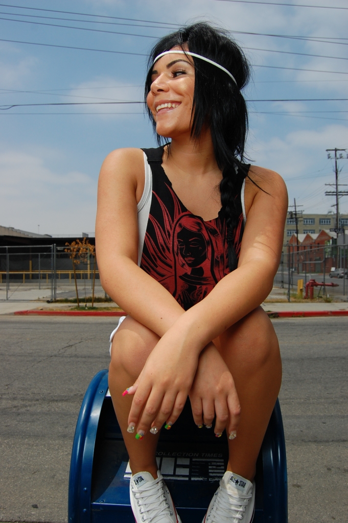 Female model photo shoot of MariaP in L.A.