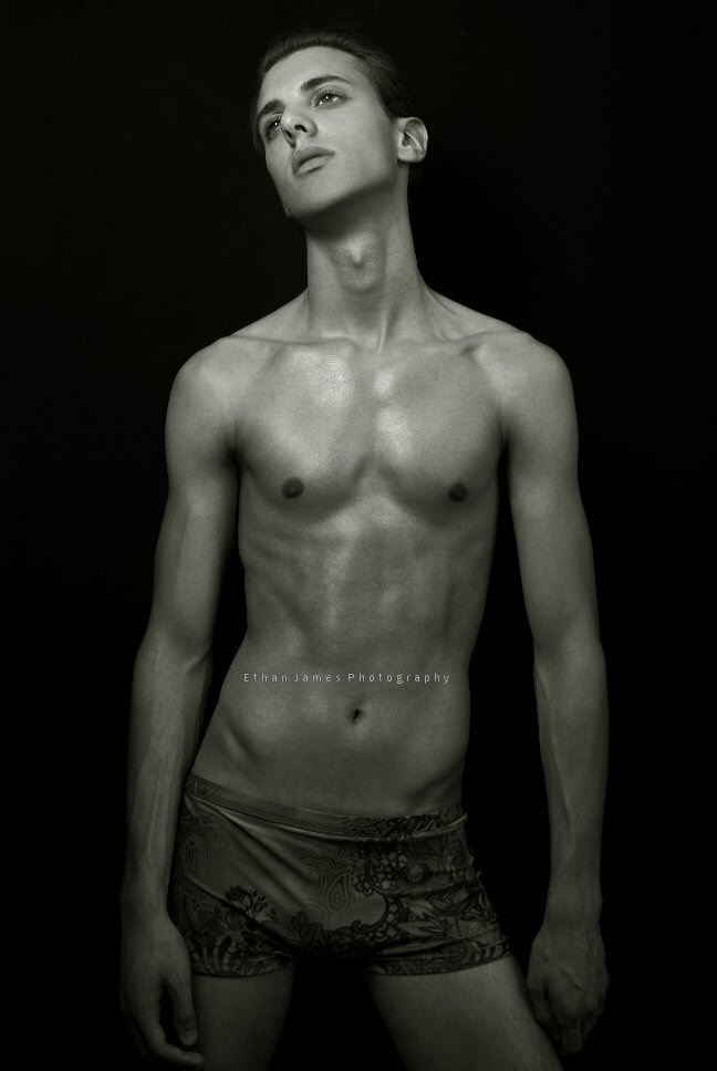 Male model photo shoot of Richard Ambrose by ethan james photography
