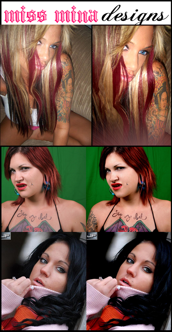 Female model photo shoot of Miss Tattoo Designs, Deanna Dawn and Arsee Hahn by Trillance