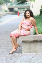 Female model photo shoot of Crystal Taylor-Tolbert by SiVad in Las Colinas, makeup by Facesbycrystal
