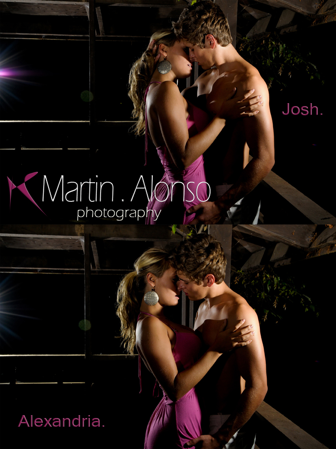 Male and Female model photo shoot of Josh Lance and nonnname by Martin Alonso