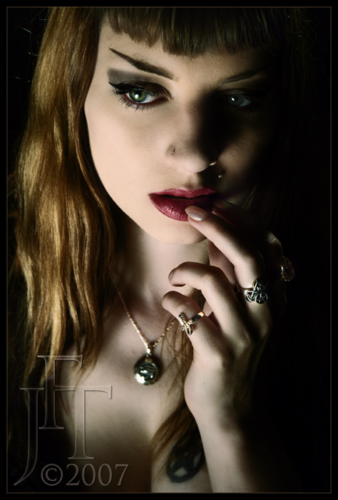 Female model photo shoot of Ginger Stone