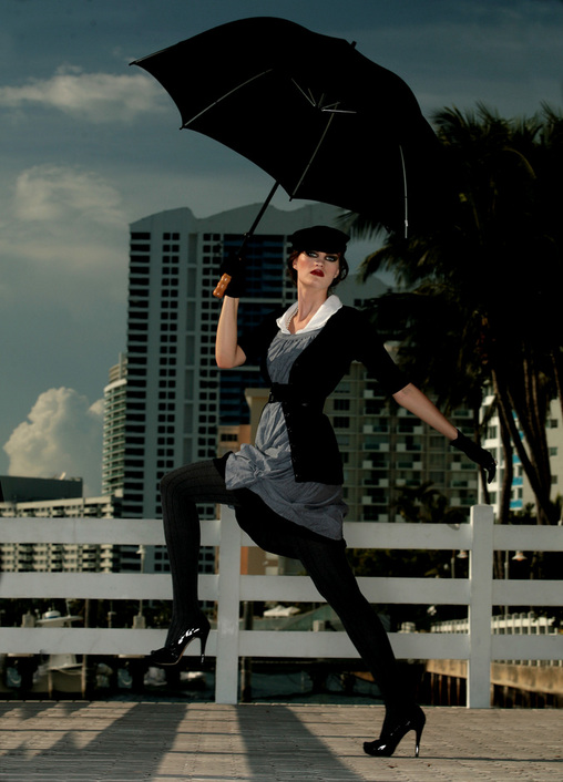 Female model photo shoot of Nicole Schinelli and jfisdk by John Fisher in South Beach, makeup by Luxuriate in Beauty