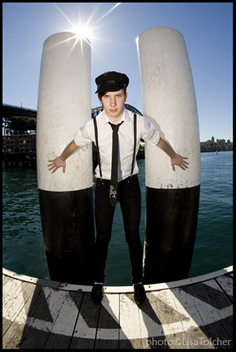 Male model photo shoot of Sean Teasdale by 682834 in Circular Quay, Sydney