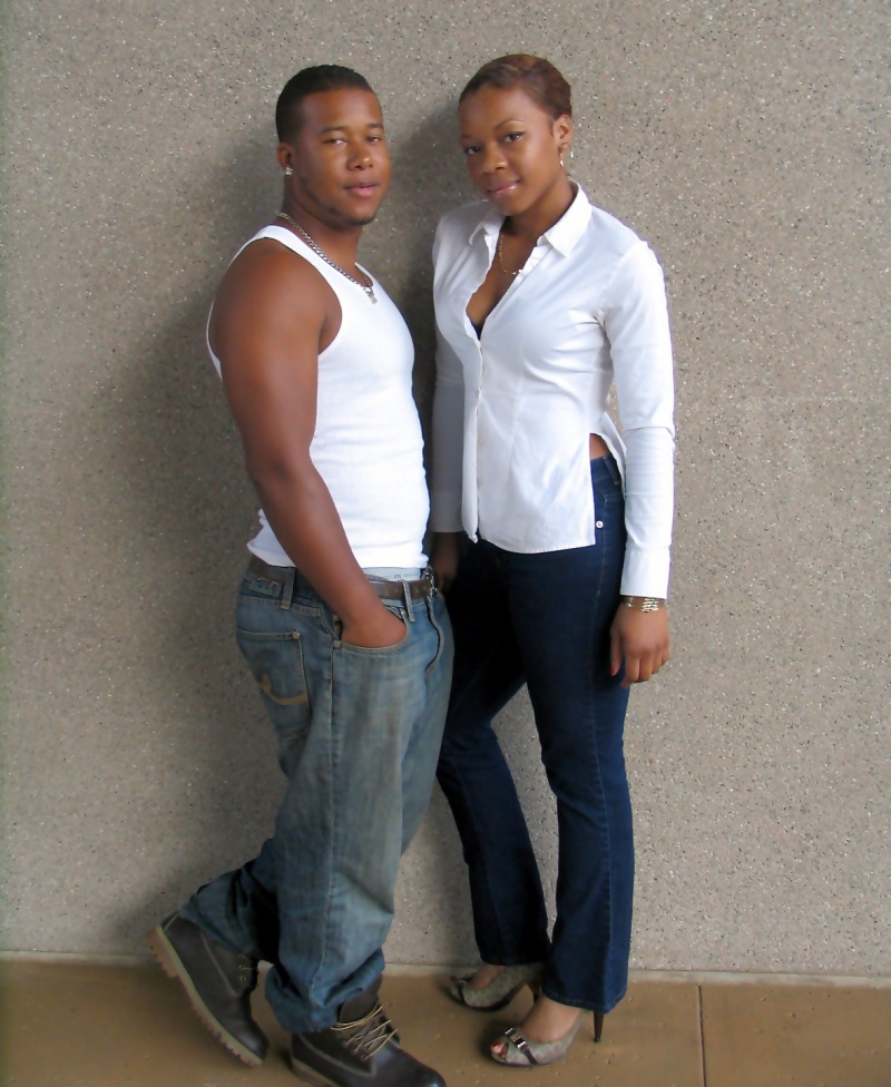 Female and Male model photo shoot of Gina Gaines and Ian Charles