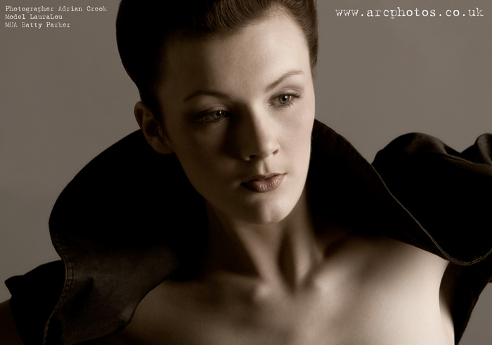 Female model photo shoot of Laurlou in Arc Studio