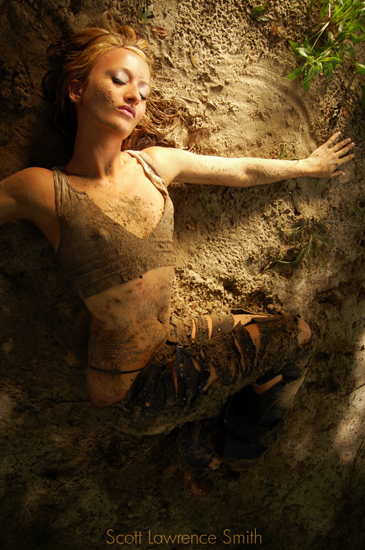Female model photo shoot of Rain Gurl by Scott Lawrence Smith